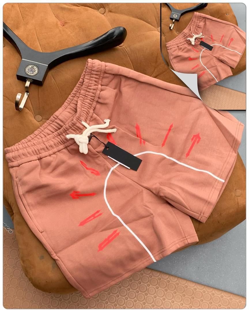 Mens short (8) Casual Men's Drawstring Shorts - Brown - Image 1