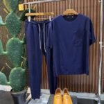 Citrus Navy Lounge Set