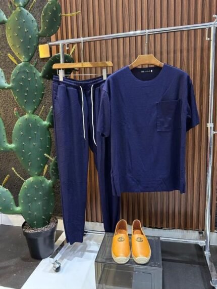 Citrus Navy Lounge Set