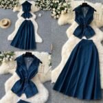 Denim Duchess Set