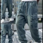 Urban Cargo Denim Pants