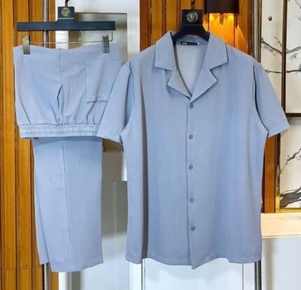 Gentleman's Lounge Set - Sky blue