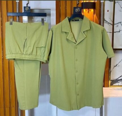 Gentleman's Lounge Set - Light green