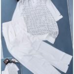 Men's Shirt and Pants Combo Set - White