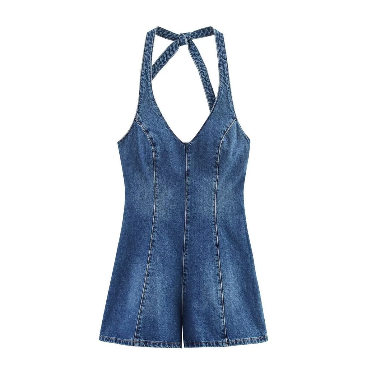 Gorgeous Ladies Denim Gown - Image 1