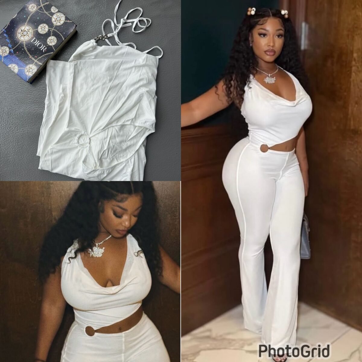 Gorgeous Ladies White Ensemble - Image 1