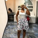 Casual Y2K Camouflage Long Shorts and Sleeveless Top Co-ord